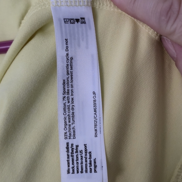 NEW NWT Eileen Fisher Organic Cotton Citron Crew Neck Top Sweatshirt Tunic Plus - Picture 4 of 9